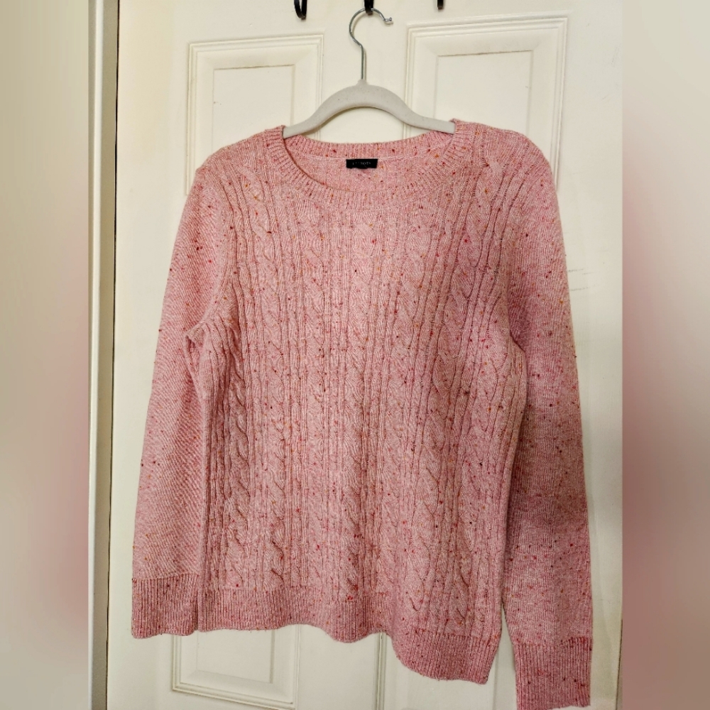 Talbots Cable Knit Long-sleeve Sweater Large